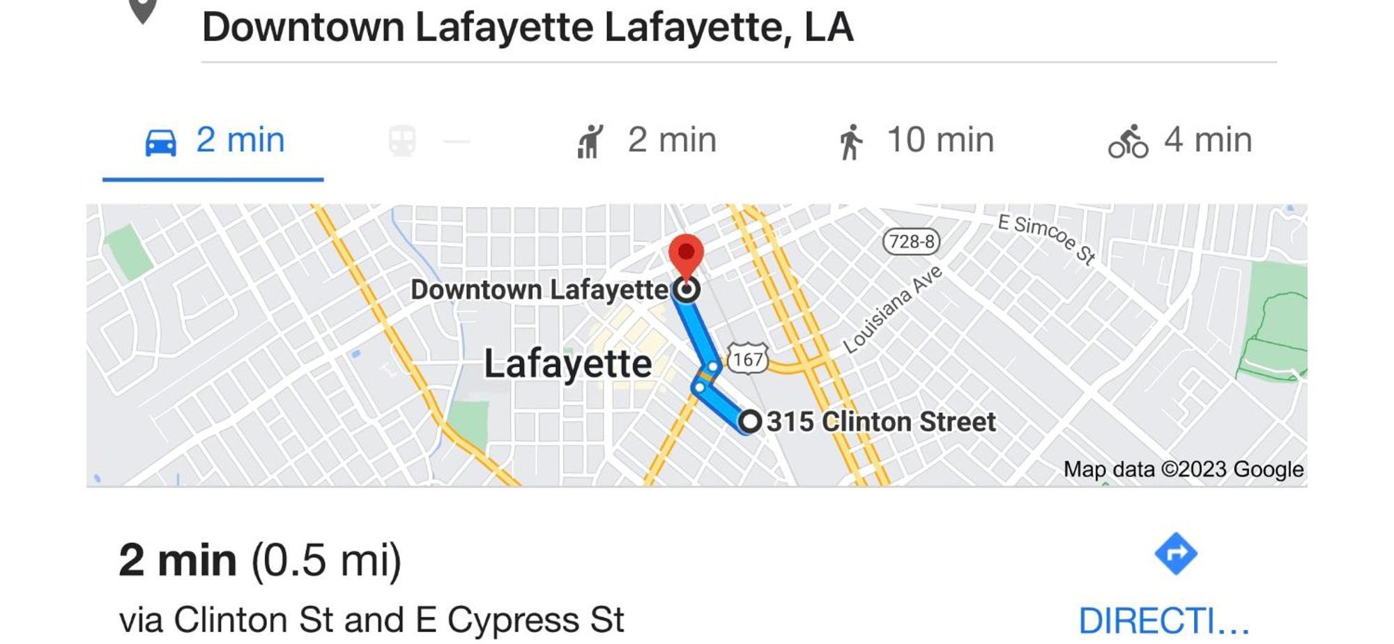 Clinton Townhouse Villa Lafayette Dış mekan fotoğraf